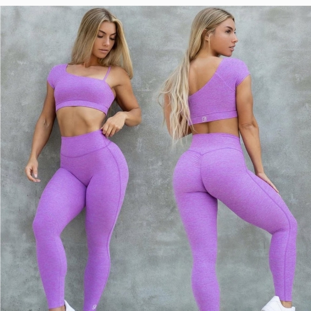 Bombshell Sportswear Vibrant Purple Leggings